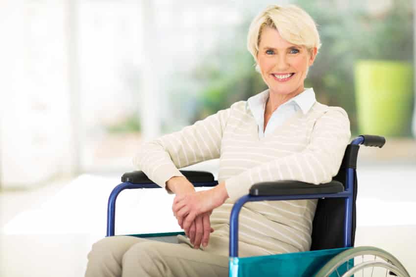 Social Security- Woman in wheelchair