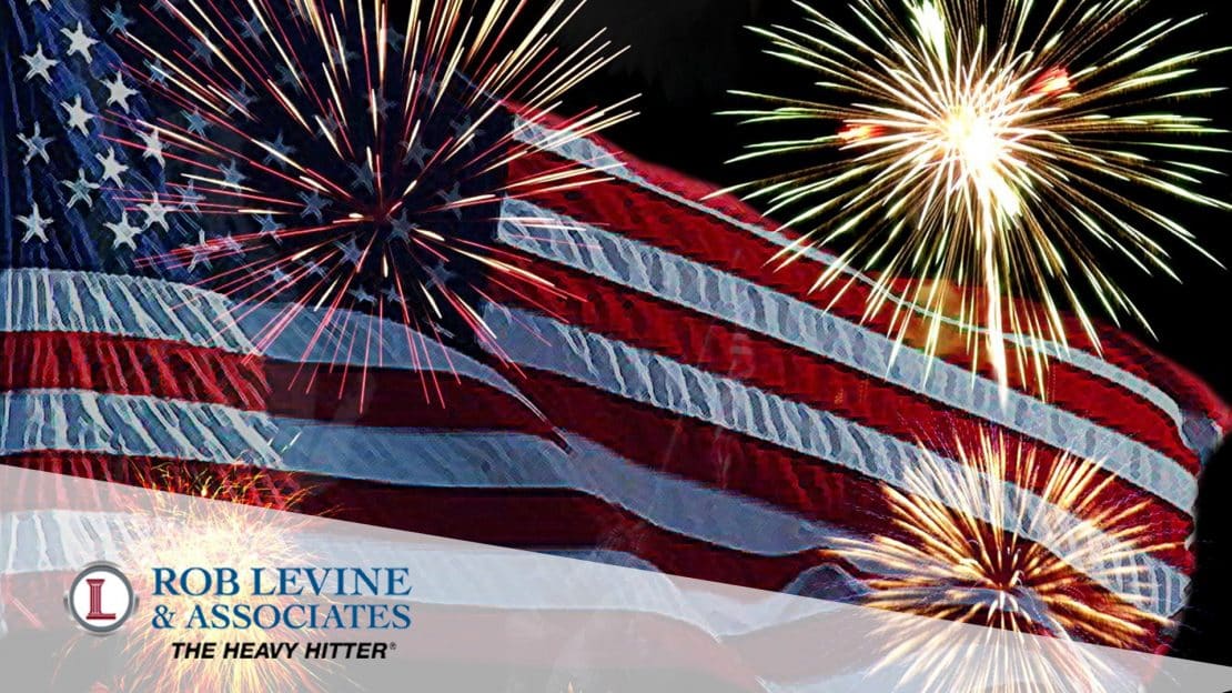 Fourth of July, Rob Levine and Associates, Personal Injury prevention, safety tips