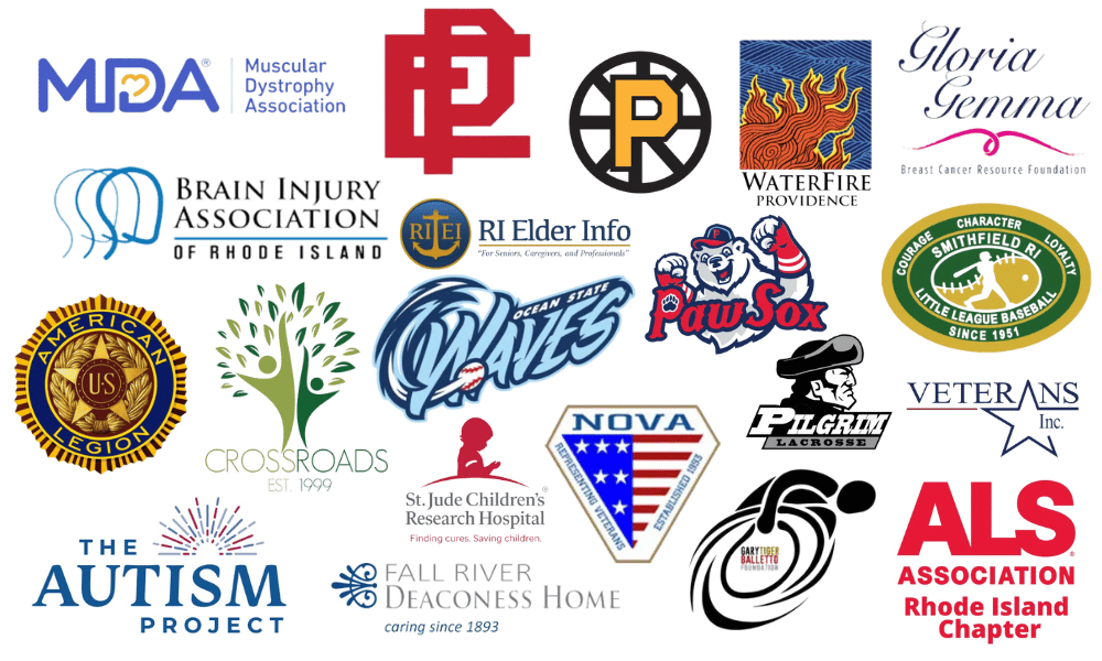 rob levines community involvement logo list