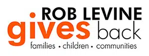 rob levine gives back logo