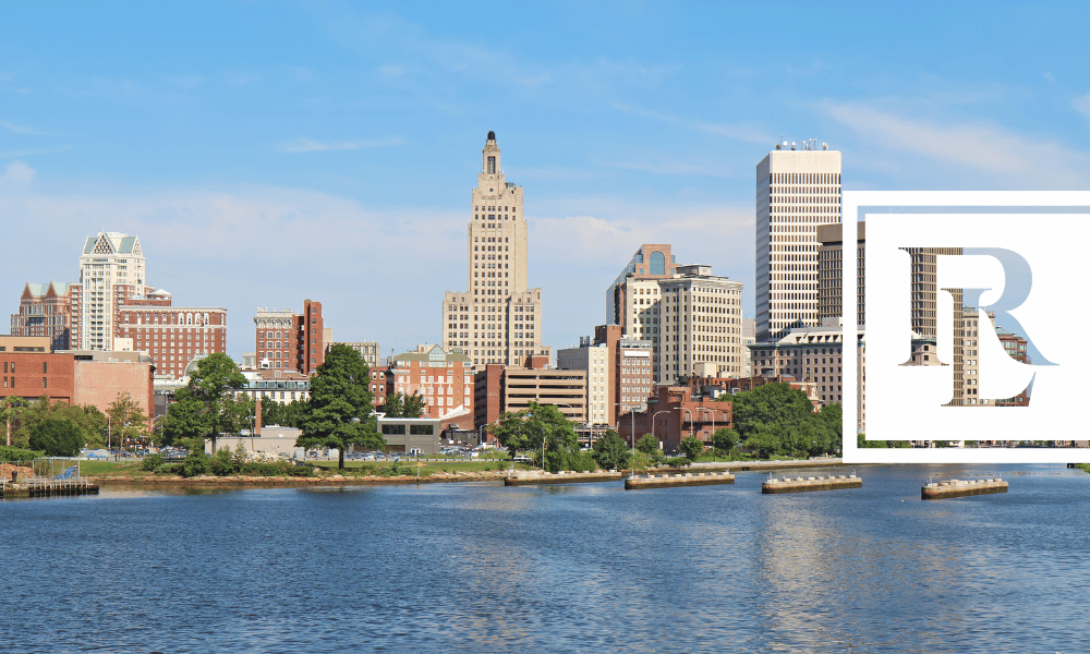 Skyline shot of Providence