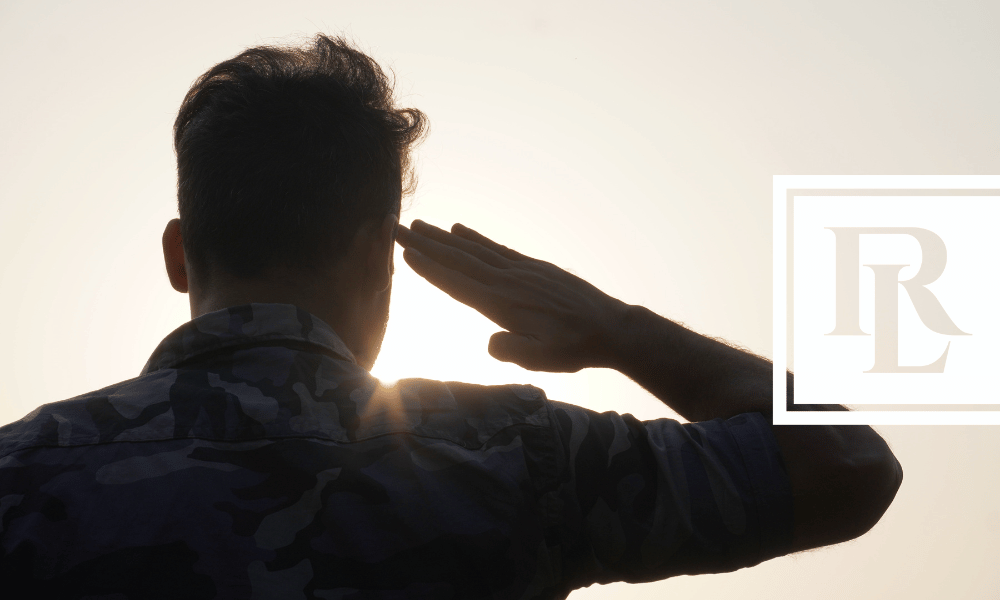 Soldier Saluting