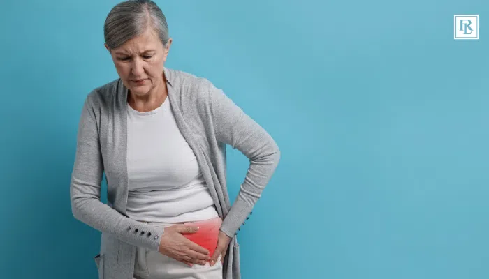 woman with pain